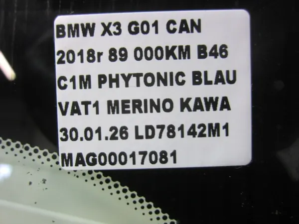 Pare-brise avant BMW X3 G01 OEM 51317409376 image 9