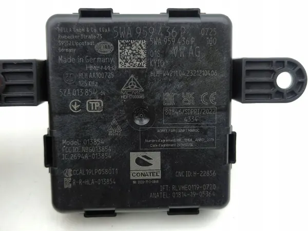 Módulo sem chave Skoda Enyaq iV 2023 OEM 5NA959436P image 8
