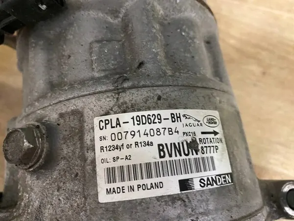 Compresseur de Climatisation Jaguar X761 CPLA-19D629-BH image 4