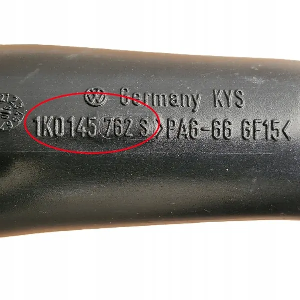 VW SEAT SKODA AUDI Intercooler-Rohr 1K0145762S image 5