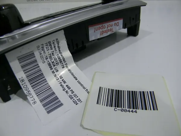 Ilmastointipaneeli BMW 7 G11 G12 OEM 9389135 image 6