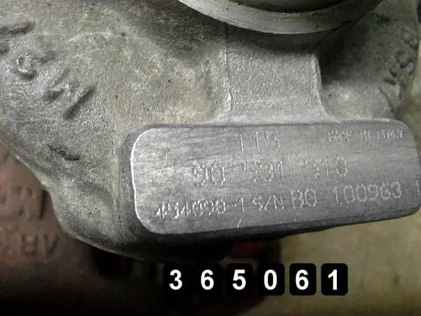 Gebruikte Opel Vectra Turbolader OEM 90531518 image 2