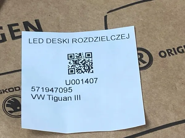 OEM 571947095 LED Instrumentpanel VW Tiguan III image 5