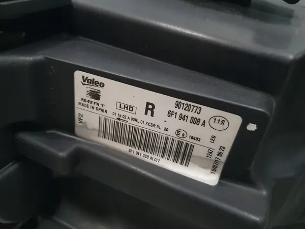 FARO DIREITO FULL LED SEAT IBIZA V 5 6F 6F1941008A image 6