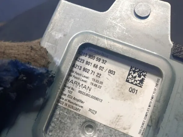 Módulo de Áudio Harman usado OEM A2139005932 Mercedes image 3
