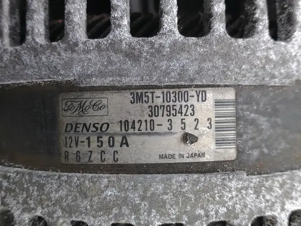 ALTERNATOR VOLVO V50 2.0 D 30795423 image 3