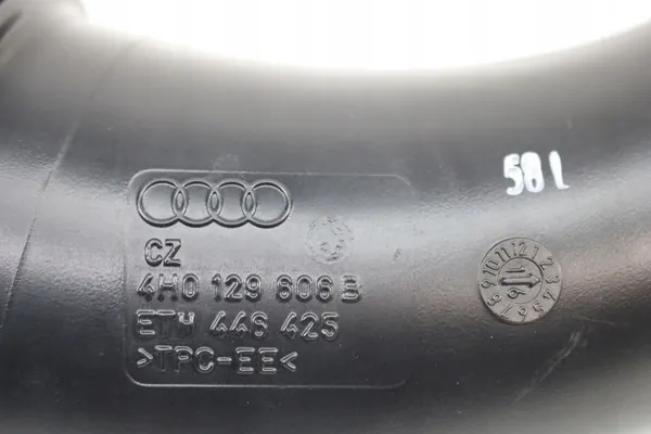 Audi A8 4H Ilmanottoletku OEM 4H0129606B image 5