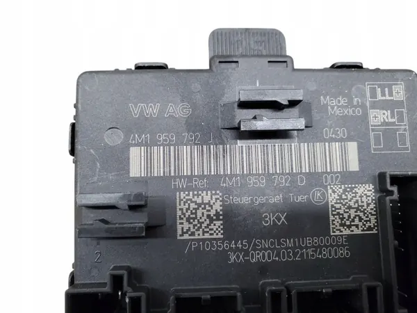 Módulo controle porta Audi A8 D5 OEM 4M1959792J image 4