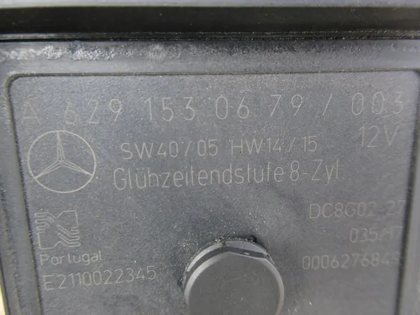 Mercedes W164 GL X164 W221 4.2 CDI Gloeiplugcontroller A6291530679 image 2