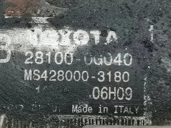 Arrancador Toyota Avensis T250 2007 image 8