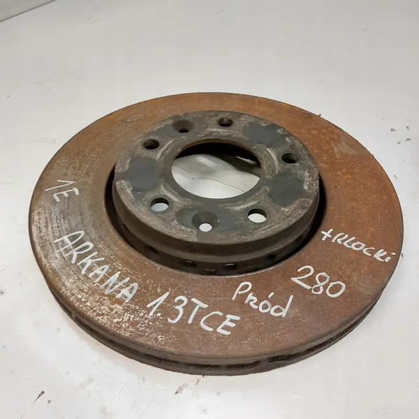 OEM RENAULT ARKANA 1,3TCE Disques de Frein Avant 280mm + Plaquettes image 3