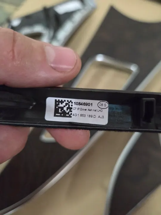 OEM Listwy ozdobne Dörr Dekorlist Trä Brun Audi A6 4G0 image 8