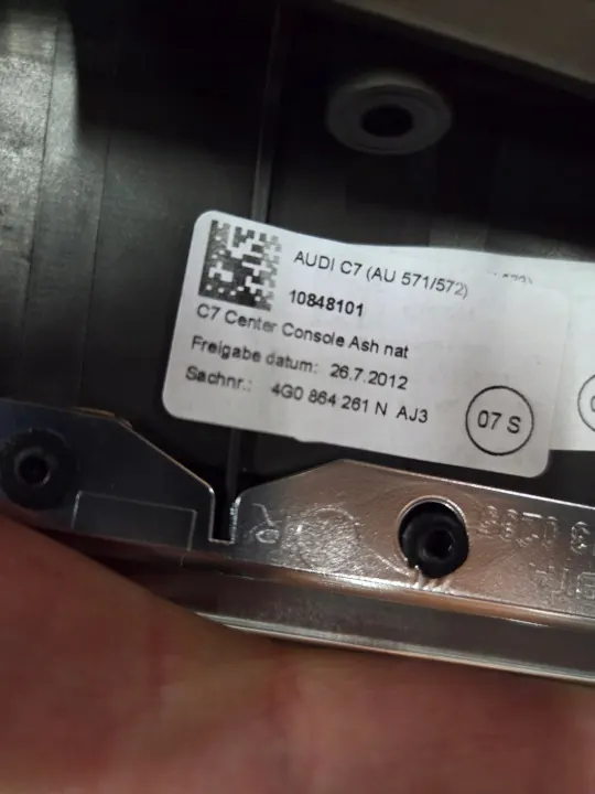 OEM Listwy ozdobne Dörr Dekorlist Trä Brun Audi A6 4G0 image 9