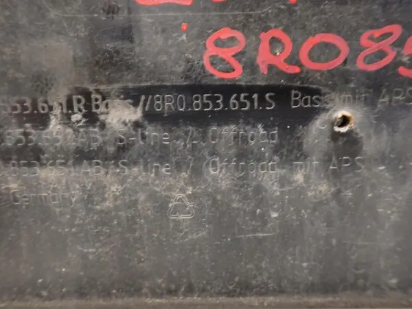 AUDI Q5 LIFT 2012- S-LINE Grille 8R0853651S image 5