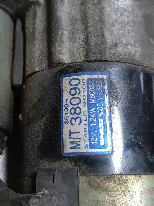 Motor de arranque Hyundai Sonata IV 2.0L 12V 1.2 KW M60082 image 2