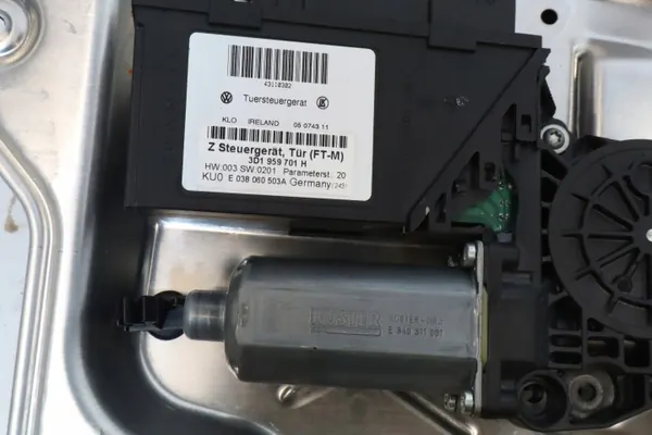 OEM 3D1959701H vänster framfönsterregulator Volkswagen image 7