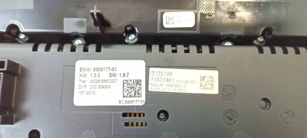 BMW klimatpaneler OEM 9306177 för 7-serien image 4