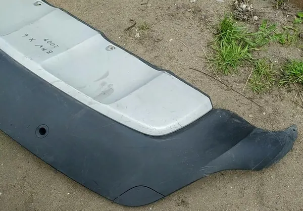 Bakre Stötfångare Spoiler Diffusor BMW X6 E71 2007-2013 OEM image 5