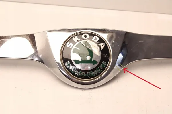 SKODA FABIA II LIFT Grill Front Cover 5J0853633A image 3