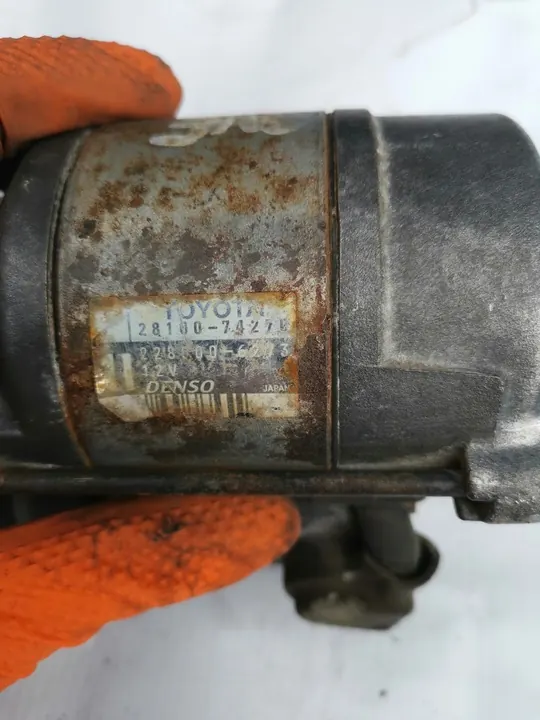 Motor de arranque TOYOTA RAV 4 II 2.0 2002 OEM 2810074270 image 4