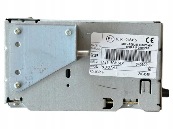 F1BT-18C815-LK Sync 3 Radion Lukija Ford Focusille image 3
