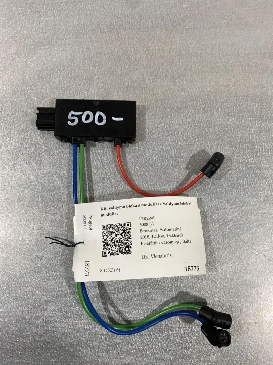 Peugeot 5008 2018 stuureenheid OEM FBZ18773 image 2