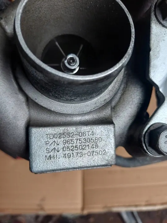 Turboalimentador TD025S2-06T4 Ford Focus MK2 1.6 TDCi image 2