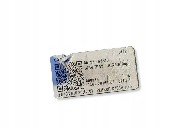 Cache de coffre Hyundai I30 II Break OEM 85711-A6520 image 4