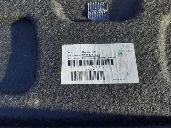 Cache de coffre Hyundai I30 II Break OEM 85711-A6520 image 7