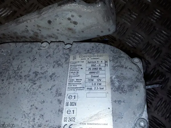 Pré-aquecedor Webasto Toyota Yaris OEM 25228205 image 6