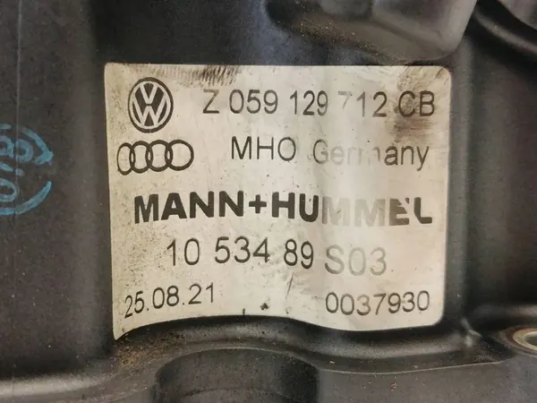 Collecteur d'admission VW TOUAREG 3.0L Diesel 2012 059129712CB image 6