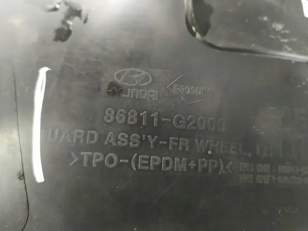 HYUNDAI IONIQ Etu Vasemman Lokasuojan OE 86811-G2000 image 5