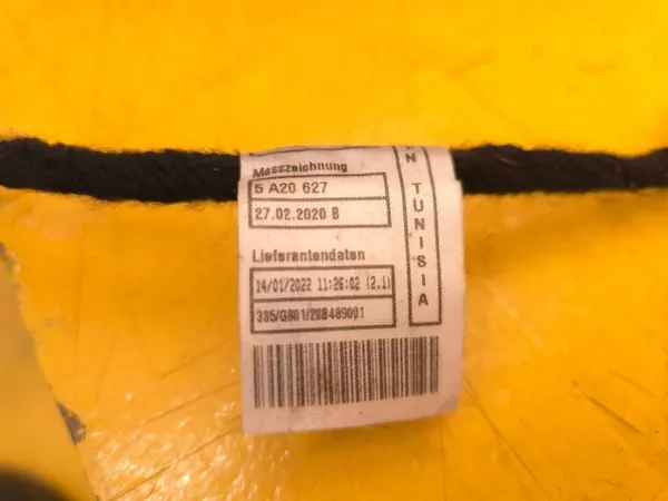 Harness Puerta Delantera Izquierda BMW 5A20627 image 5