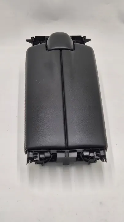 Främre armstöd, svart läder, Mercedes W212 image 4