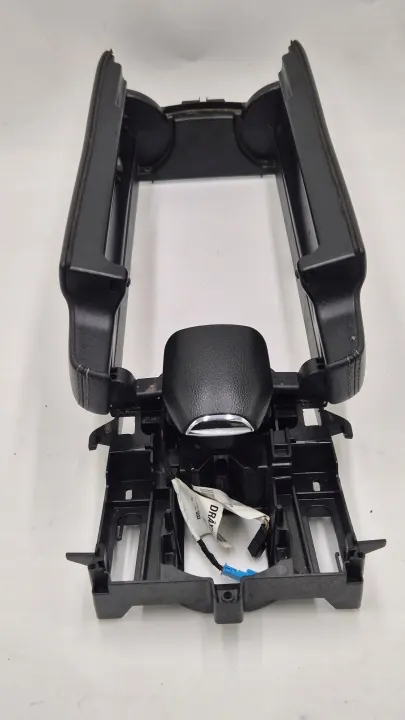 Främre armstöd, svart läder, Mercedes W212 image 5