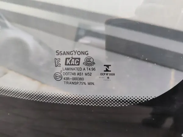 Verwarmde voorruit OEM Szyba czołowa grzana SSANGYONG Korando III lift 13-19 image 4