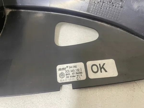 VW PASSAT CC JETTA Höger Spegelhus 3C8949102E image 5