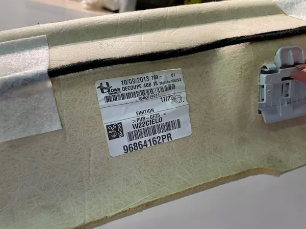 Techo Peugeot 508 SW OEM 96864162PR Usado image 7