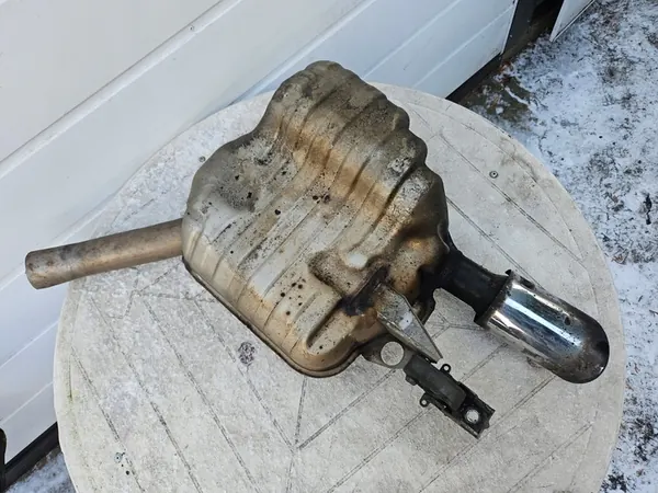 Silencieux d'échappement droit Audi A6 C7 A7 3.0 TFSI image 1