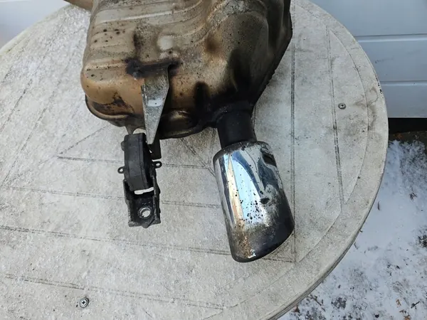 Silencieux d'échappement droit Audi A6 C7 A7 3.0 TFSI image 2