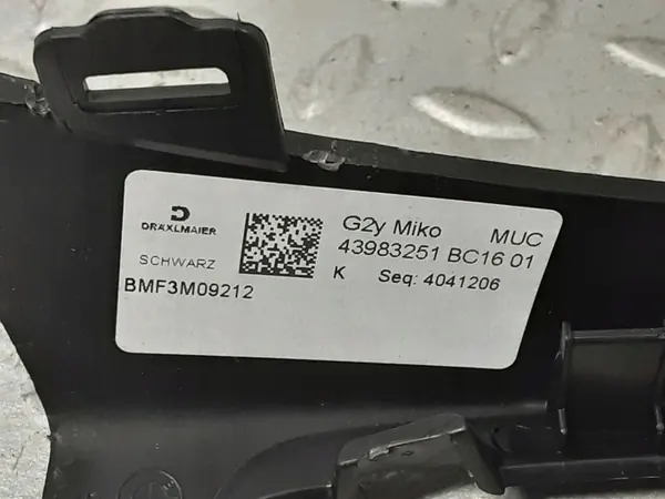 BMW 43983251 Aschenbecherrahmen hinten für 3er G20 G21 image 5