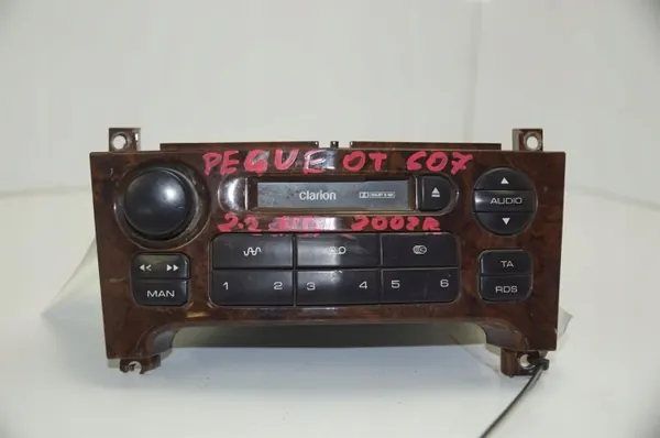 Radio 96431808GV Peugeot 607 OEM PEUGEOT604RADIO image 2