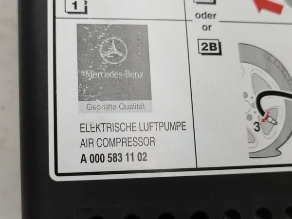 Mercedes C Klasse W204 Kompressor Pumpe A0005831102 image 3