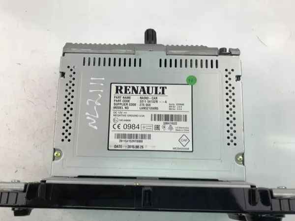 Écran de navigation Renault Clio IV OEM 281154152R image 3