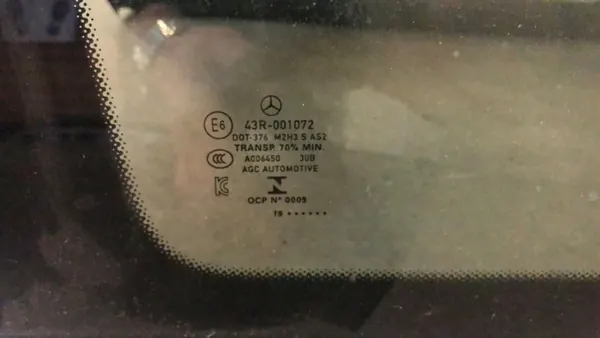 Käytetty sivulasi OEM 43R001072 Mercedes W213:lle image 5
