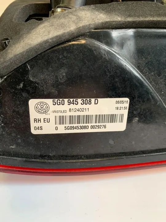 Luz trasera LED derecha VW Golf VII 1.0 TSI 1.2 1.4 image 8