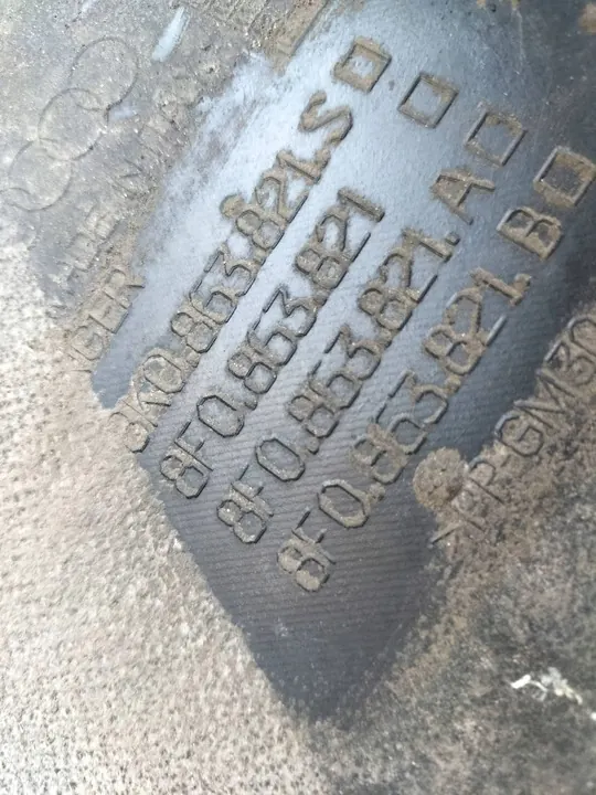 Audi A4 S4 B8 Underdel 8K0863821S image 4