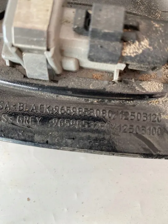 Cubierta intermitente espejo izquierdo OEM 9659853080 image 3