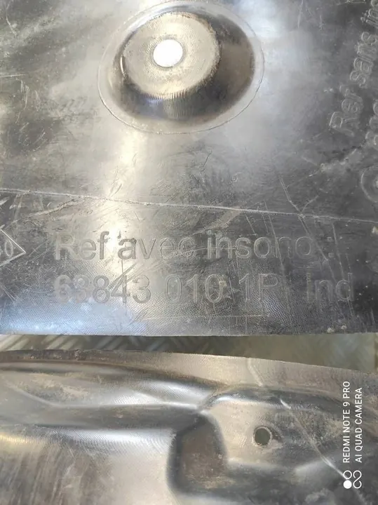 RENAULT MEGANE III Front Left Wheel Arch 638452549R image 10