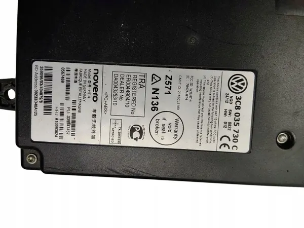 Module Bluetooth OEM 3C8035730C pour VW Passat B7 image 4